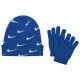 Nike Παιδικό σετ σκουφάκι & γάντια Swoosh Repeat Beanie/Gloves Set